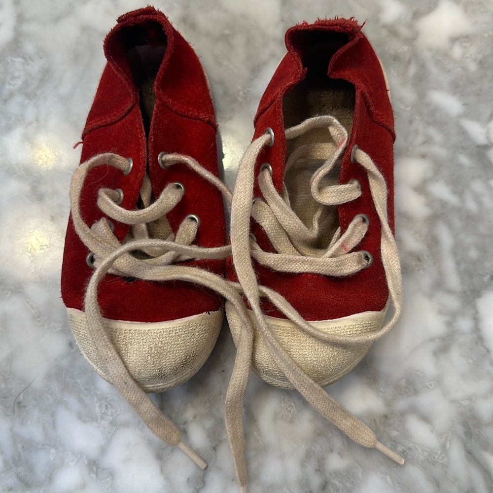Zara Baby Red Sneakers size 23
